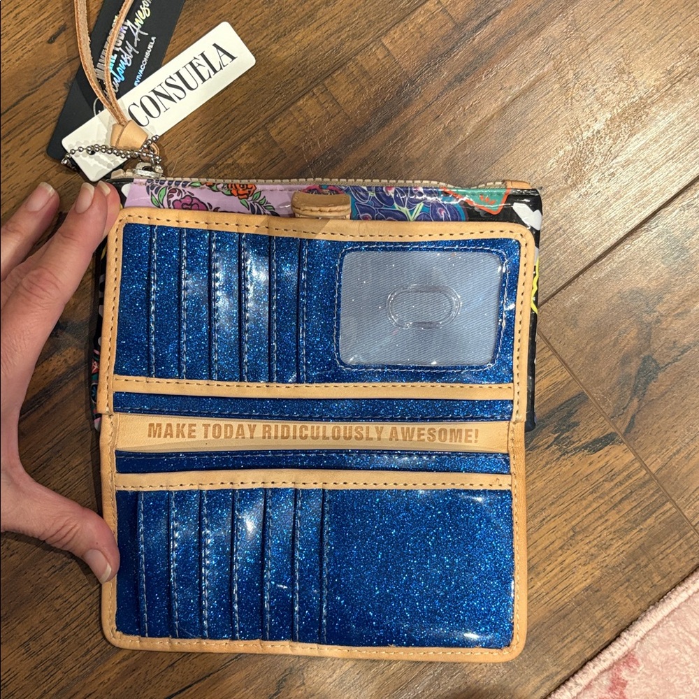 Consuela Wallet New With Tags 💙🖤❤️ - Picture 4 of 10